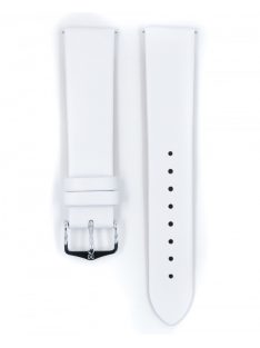 Hirsch Toronto borjúbőr óraszíj, fehér, 20/18M