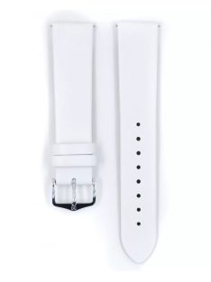 Hirsch Toronto borjúbőr óraszíj, fehér, 24/22M
