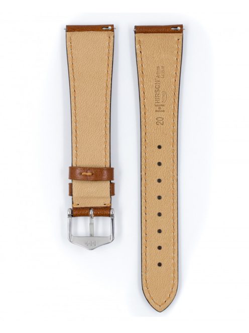 Hirsch Siena borjúbór óraszíj, aranybarna, 18/16L