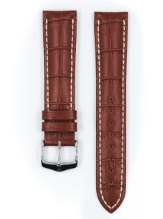 Hirsch Modena borjúbőr óraszíj, aranybarna 22/20L