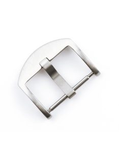 RIOS acél tüskecsat, szálcsiszolt, 22mm