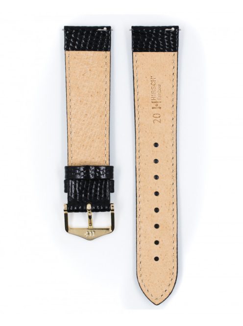 Hirsch Rainbow borjúbőr fekete 16/14L