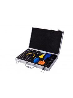 20 db-os órás szerszámkészlet alu kofferben