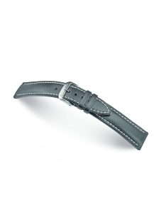   RIOS Next Hightech Ballistic bőr óraszíj, szürke, 22/18 mm