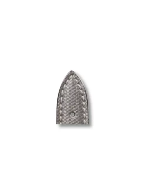RIOS Next Hightech Ballistic bőr óraszíj, szürke, 22/18 mm