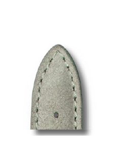 RIOS Tompson bőr óraszíj, szürke, 20/18 mm