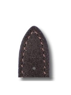 RIOS Franklin bőr óraszíj, mokkabarna, 22/18 mm