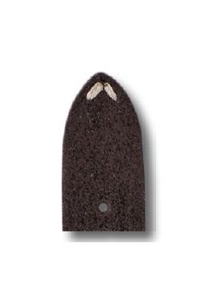 RIOS Hudson bőr óraszíj, mokkabarna, 18/16 mm