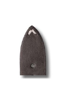 RIOS Bedford bőr óraszíj, mokkabarna, 20/16mm