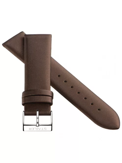 STAILER Original Techno Satin óraszíj, barna 20/18 M