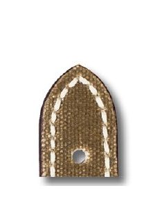 RIOS Ohio canvas óraszíj, mézbarna, 22/22 mm