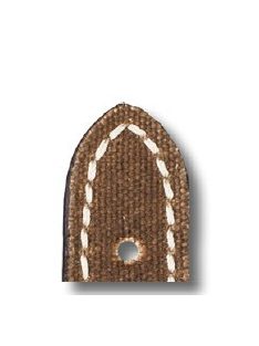 RIOS Ohio canvas óraszíj, konyakbarna, 24/24 mm