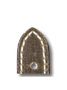 RIOS-Ohio canvas óraszíj, mokkabarna, 24/24 mm