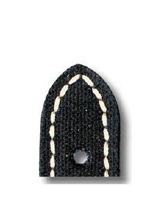 RIOS Ohio canvas óraszíj, fekete, 24/24 mm