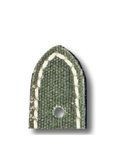 RIOS Ohio canvas óraszíj, olivazöld, 24/24 mm