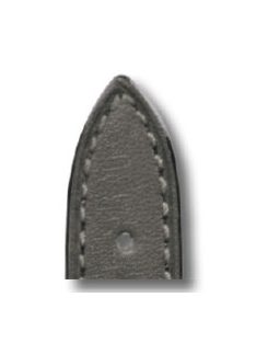 RIOS Tula bőr óraszíj, szürke, 18/16mm