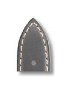 RIOS Kaluga bőr óraszíj, szürke, 20/18 mm