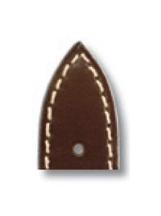 RIOS Kaluga bőr óraszíj, mokkabarna, 20/18 mm