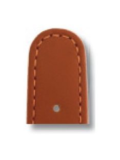 RIOS Racing bőr óraszíj, konyakbarna, 18/16 mm