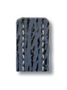   RIOS Continental Breitling bőr óraszíj, oceánkék, 22/18 mm