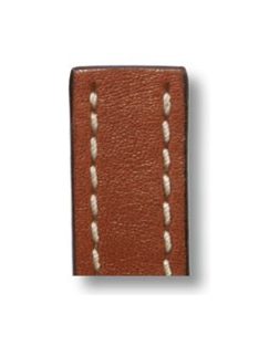 RIOS Pilot Breitling bőr óraszíj, konyakbarna, 20/18 mm