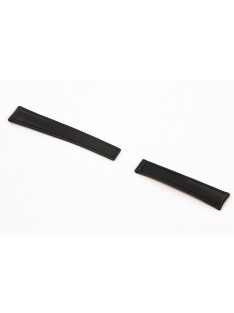 RIOS Vision TAG Heuer bőr óraszíj, fekete, 22/18 mm