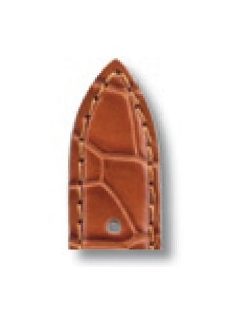   RIOS Geneve Patek Philippe aligátorbőr óraszíj, konyakbarna, 18/14 mm