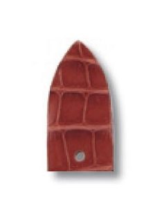   RIOS Zürich Patek Philippe aligátorbőr óraszíj, mahagóni barna, 19/14 mm