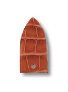   RIOS Zürich Patek Philippe aligátorbőr óraszíj, konyakbarna, 18/14 mm