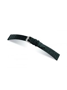   RIOS Zürich Patek Philippe aligátorbőr óraszíj, fekete, 17/16 mm