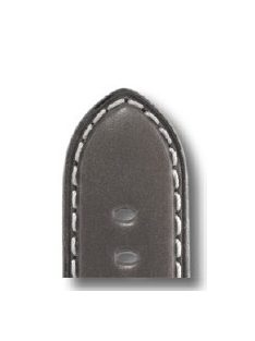 RIOS Firenze Panerai bőr óraszíj, szürke, 24/22 mm