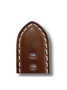 RIOS Firenze Panerai bőr óraszíj, mokkabarna, 22/22 mm