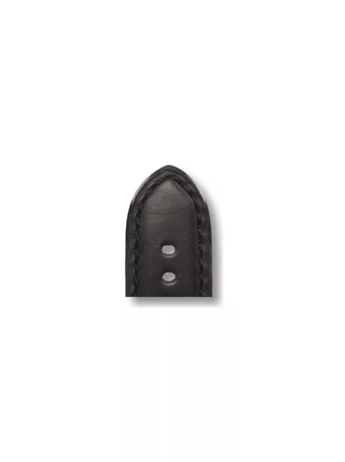 RIOS Milano Panerai bőr óraszíj, fekete, 26/22 mm