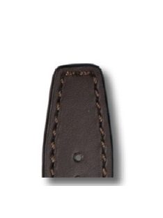 RIOS Scirocco IWC borjúbőr óraszíj, mokkabarna, 20/18 mm