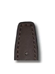 RIOS Scirocco IWC borjúbőr óraszíj, mokkabarna, 21/18 mm