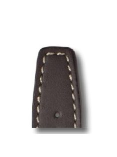 RIOS Blizzard IWC bőr óraszíj, mokkabarna, 22/18 mm