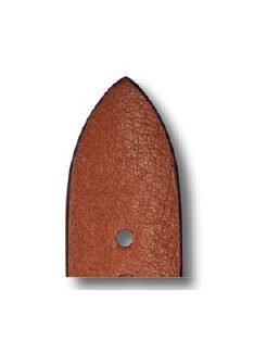 RIOS Kempten bőr óraszíj, konyakbarna, 20/18 mm