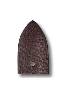 RIOS Kempten bőr óraszíj, mokkabarna, 18/16 mm