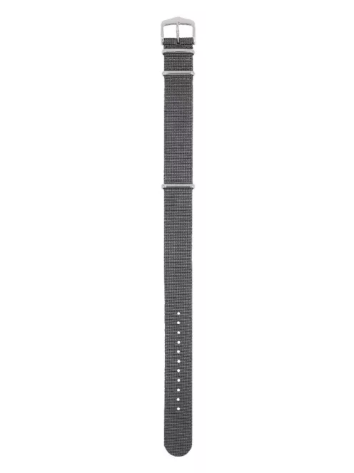 Hirsch Rush Recycle NATO óraszíj, szürke, 20 mm