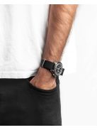 Hirsch Rush Recycle NATO óraszíj, fekete, 22 mm