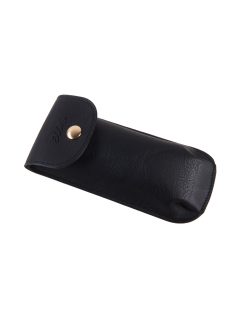 Edelwolle műbőr óratartó 1 órának, fekete