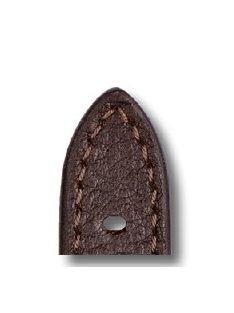 RIOS Tegernsee bőr óraszíj, mokkabarna, 24/22 mm