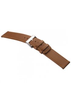 STAILER Premium Bold bőr óraszíj, barna 22/22 L
