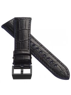   STAILER Premium Max Endurance Sport bőr óraszíj, fekete 22/20 L