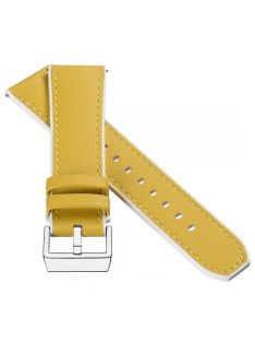   STAILER Premium Max Endurance DANI bőr óraszíj, sárga 22/20 L