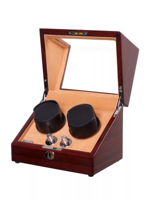 MOGYORÓ SZÍNŰ LAKKOZOTT FA ÓRAFORGATÓ 2 ÓRÁNAK