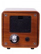 LAKKOZOTT JUHARFA SZÍNŰ FA ÓRAFORGATÓ 1 ÓRÁNAK