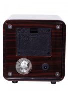 LAKKOZOTT ÉBENFEKETE SZÍNŰ FA ÓRAFORGATÓ 1 ÓRÁNAK