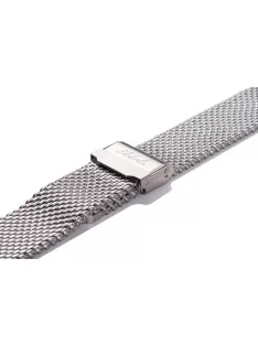 Edelwolle MESH/Milanese óraszíj, ezüst, 24 mm