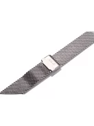 Edelwolle MESH/Milanese óraszíj, ezüst, 24 mm